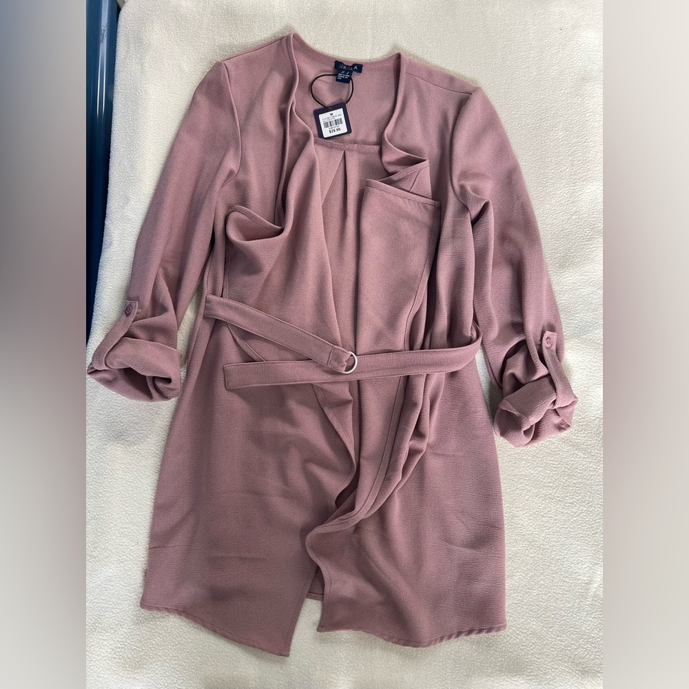 Dressy long cardigan. Never worn size M